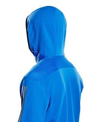 Sweat à capuche bleu adidas