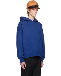 Sweat à capuche bleu VISVIM