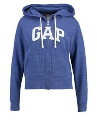 Sweat à capuche bleu Gap