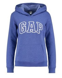 Sweat à capuche bleu Gap