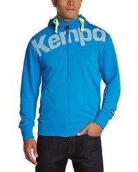Sweat à capuche bleu Kempa