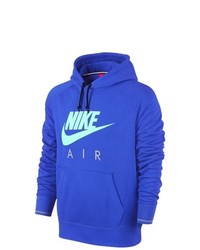 Sweat à capuche bleu Nike