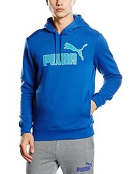 Sweat à capuche bleu Puma