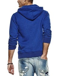 Sweat à capuche bleu Scotch & Soda