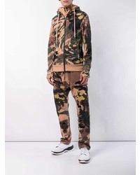 Sweat à capuche camouflage multicolore 11 By Boris Bidjan Saberi