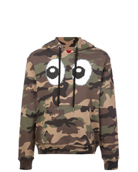 Sweat à capuche camouflage olive Mostly Heard Rarely Seen 8-Bit
