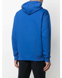 Sweat à capuche en polaire bleu Tommy Jeans