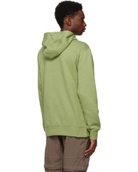 Sweat à capuche en polaire olive Nike