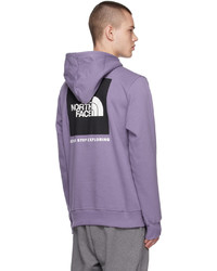 Sweat à capuche en polaire violet clair The North Face