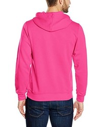 Sweat à capuche fuchsia Clique