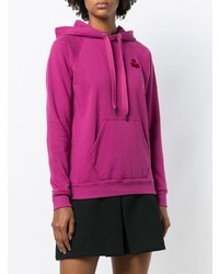 Sweat à capuche fuchsia Isabel Marant Etoile