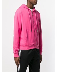 Sweat à capuche fuchsia Off-White