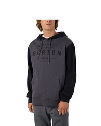 Sweat à capuche gris foncé Burton