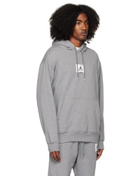 Sweat à capuche gris foncé NIKE JORDAN