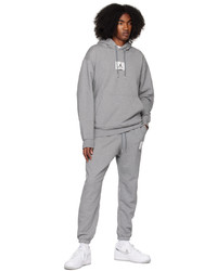 Sweat à capuche gris foncé NIKE JORDAN