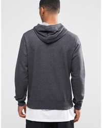 Sweat à capuche gris foncé Puma