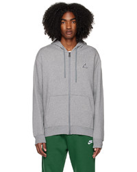 Sweat à capuche gris foncé NIKE JORDAN