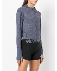 Sweat à capuche gris foncé Nike
