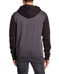 Sweat à capuche gris foncé Quiksilver