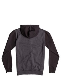 Sweat à capuche gris foncé Quiksilver