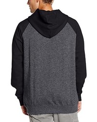 Sweat à capuche gris foncé Quiksilver