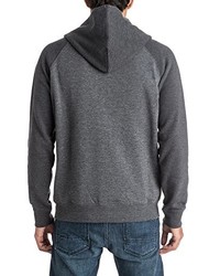 Sweat à capuche gris foncé Quiksilver