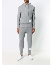 Sweat à capuche gris Thom Browne