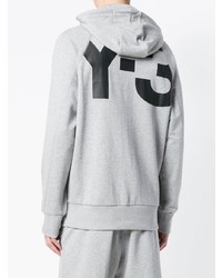 Sweat à capuche gris Y-3