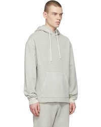 Sweat à capuche gris John Elliott