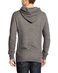 Sweat à capuche gris Blaumax