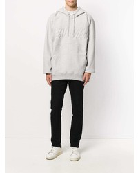 Sweat à capuche gris Calvin Klein Jeans