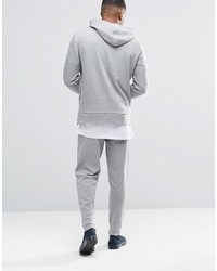 Sweat à capuche gris Asos