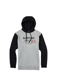 Sweat à capuche gris Burton