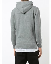 Sweat à capuche gris John Elliott