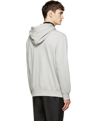 Sweat à capuche gris Comme des Garcons