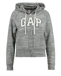Sweat à capuche gris Gap