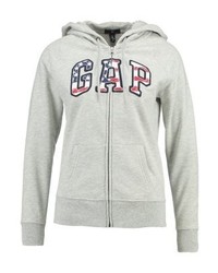 Sweat à capuche gris Gap