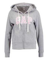 Sweat à capuche gris Gap