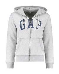 Sweat à capuche gris Gap