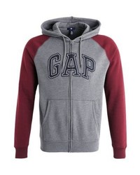 Sweat à capuche gris Gap