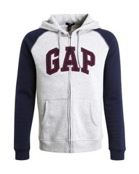 Sweat à capuche gris Gap