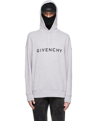 Sweat à capuche gris Givenchy