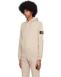 Sweat à capuche gris Stone Island