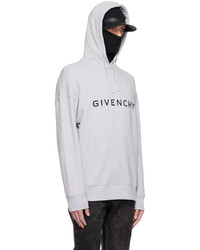 Sweat à capuche gris Givenchy