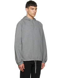 Sweat à capuche gris A.P.C.