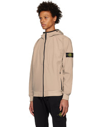 Sweat à capuche gris Stone Island