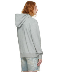 Sweat à capuche gris Off-White