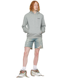 Sweat à capuche gris Off-White