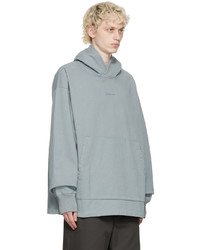 Sweat à capuche gris Acne Studios