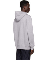 Sweat à capuche gris Paul Smith